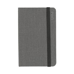 Debden Designer Diary D36 Week To View Textured Charcoal