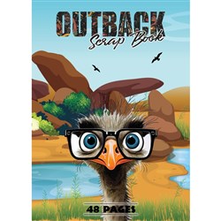 Writer Premium Outback Scrap Book 330 x 240mm 48 Page