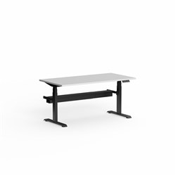 OLG Klass Electric Height Adjustable Desk 1800W x 750D x 620-1270mmH White/Black