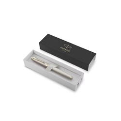 Parker IM Monochrome Fountain Pen Champagne Blue Refill