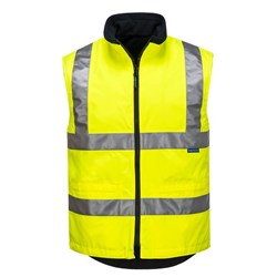Portwest Hi-Vis Reversible Vest 2XL Yellow