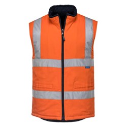 Portwest Hi-Vis Reversible Vest 4XL Orange