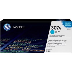 HP 307A LaserJet Toner Cartridge Cyan CE741A