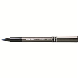 Uni-Ball UB155 Micro Deluxe Rollerball Pen Extra Fine 0.5mm Blue