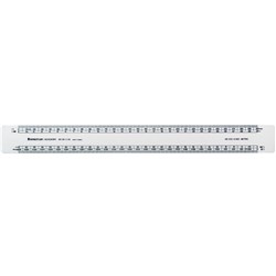 Staedtler Academy Scale Ruler Front1:11-1:200 Back1:25-1:500