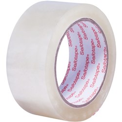 Sellotape 767 Packaging Tape 36mmx75m Hot-Melt Adhesive Clear